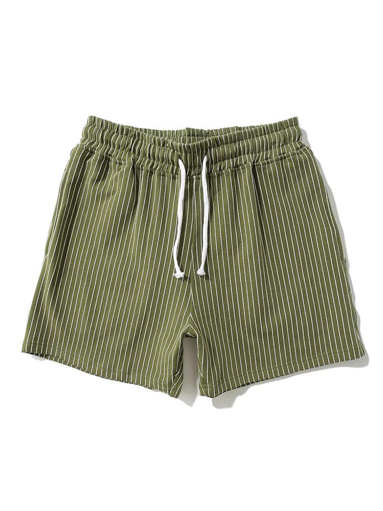 3-teiliges gestreiftes Jersey 3" Shorts - Image 7