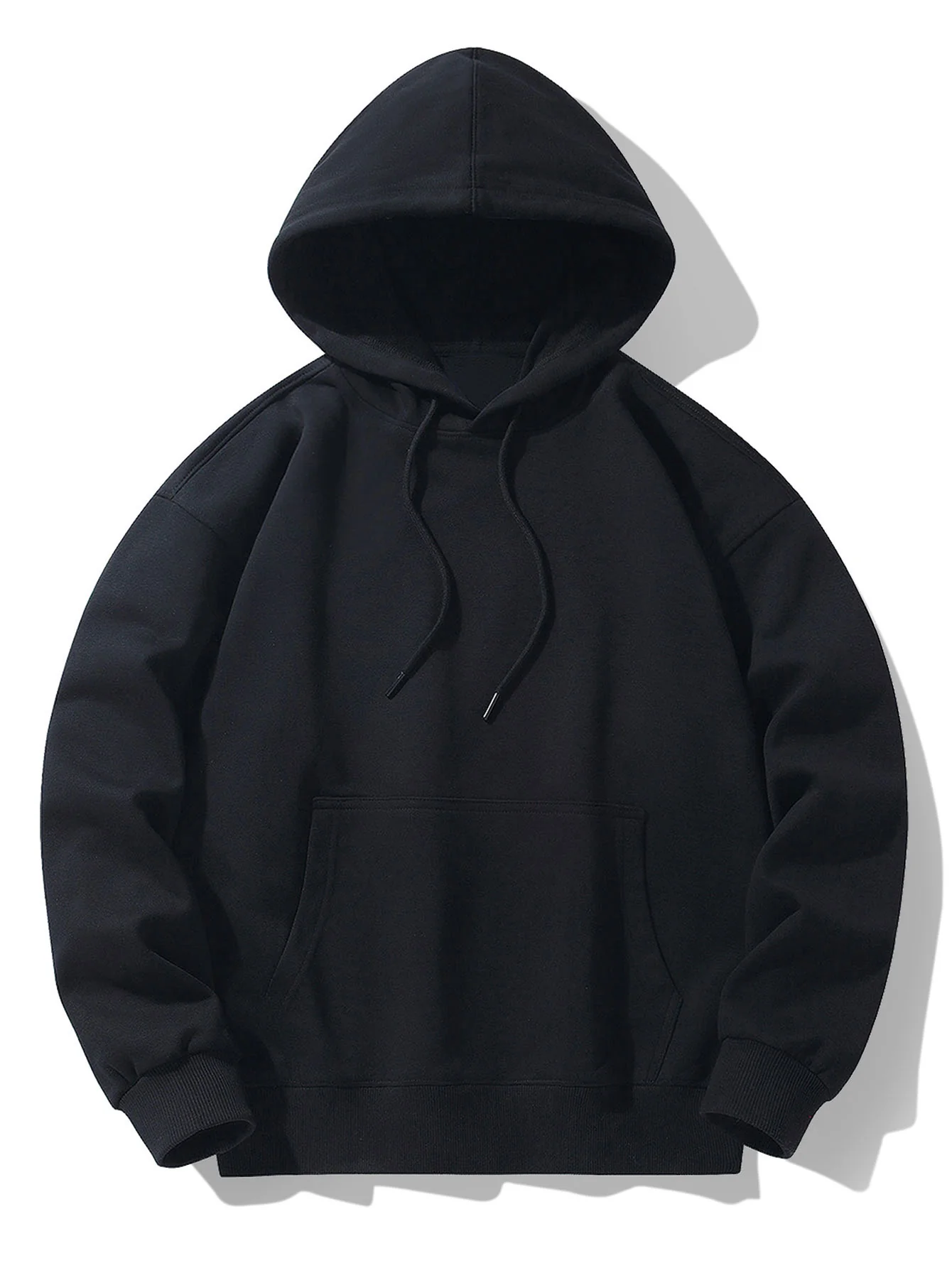 Basic Schwergewicht Drop Shoulder Relaxed Hoodie & Joggerhosen - Image 10
