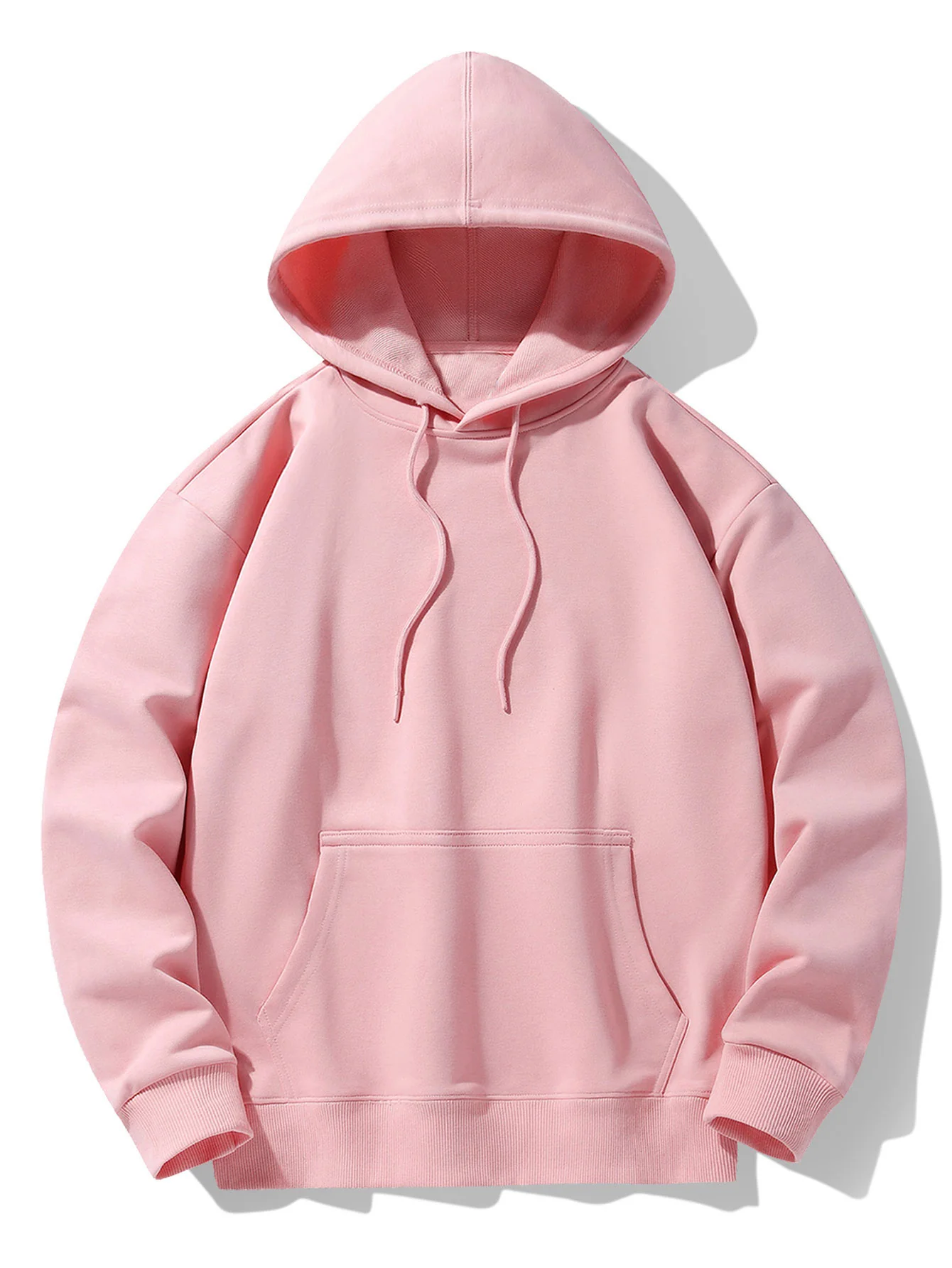 Basic Schwergewicht Drop Shoulder Relaxed Hoodie & Joggerhosen - Image 12