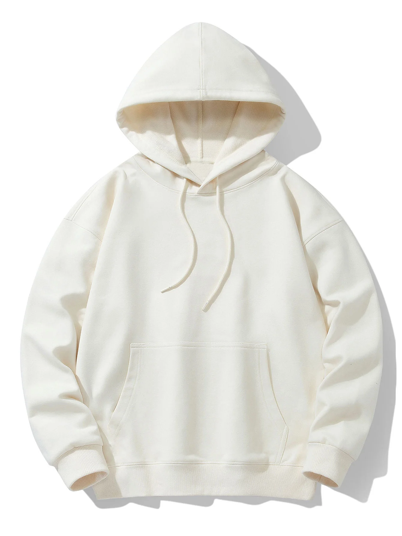 Basic Schwergewicht Drop Shoulder Relaxed Hoodie & Joggerhosen - Image 9