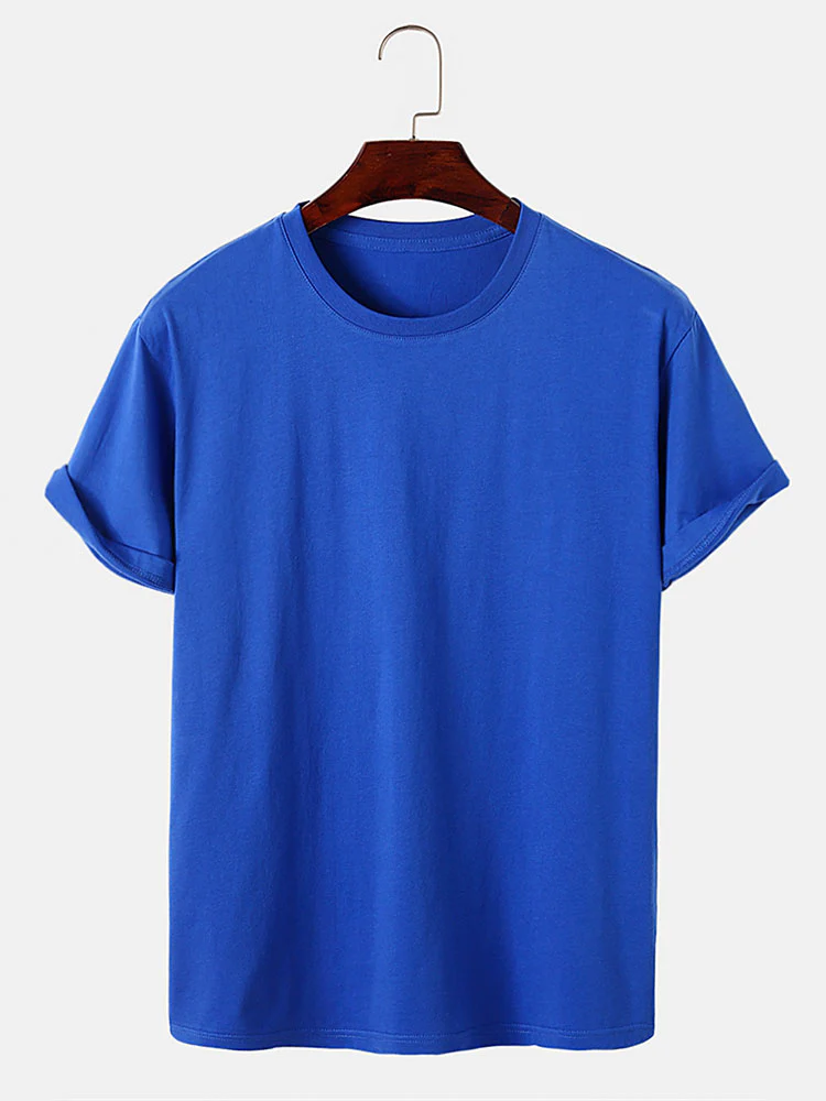 100% Baumwolle Basic T-Shirt - Image 13