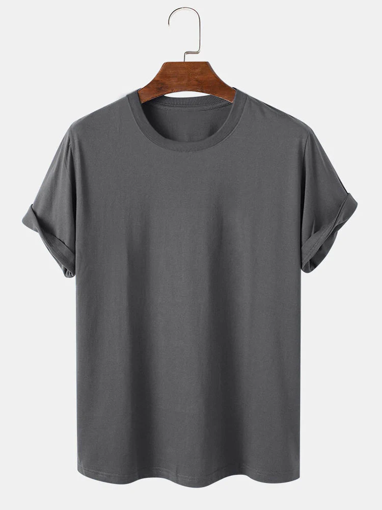 100% Baumwolle Basic T-Shirt - Image 8