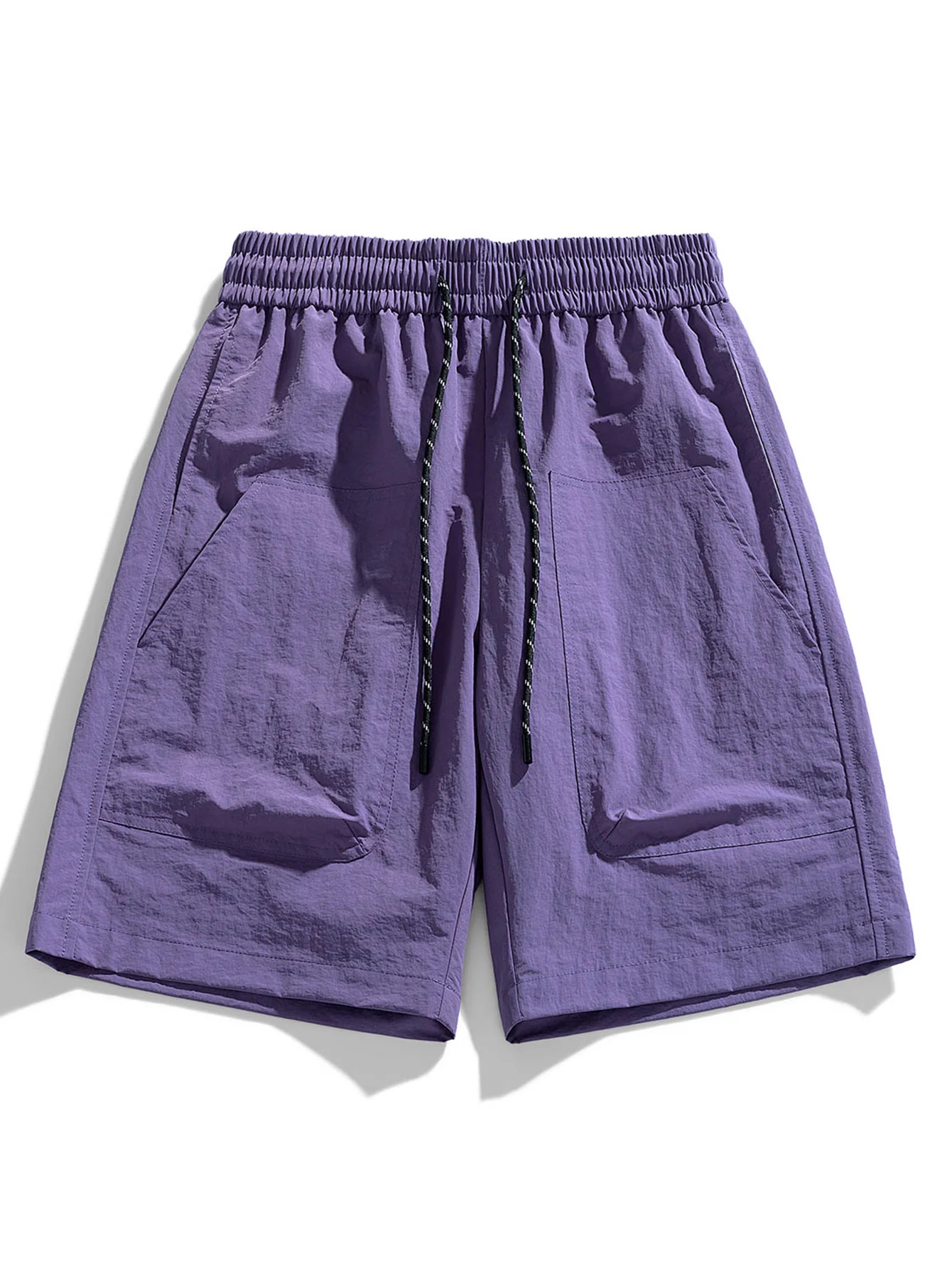 Los Angeles Illustration Bären Druck Drop Shoulder Oversize T-Shirt & Patch Pocket Drawstring Shorts - Image 11