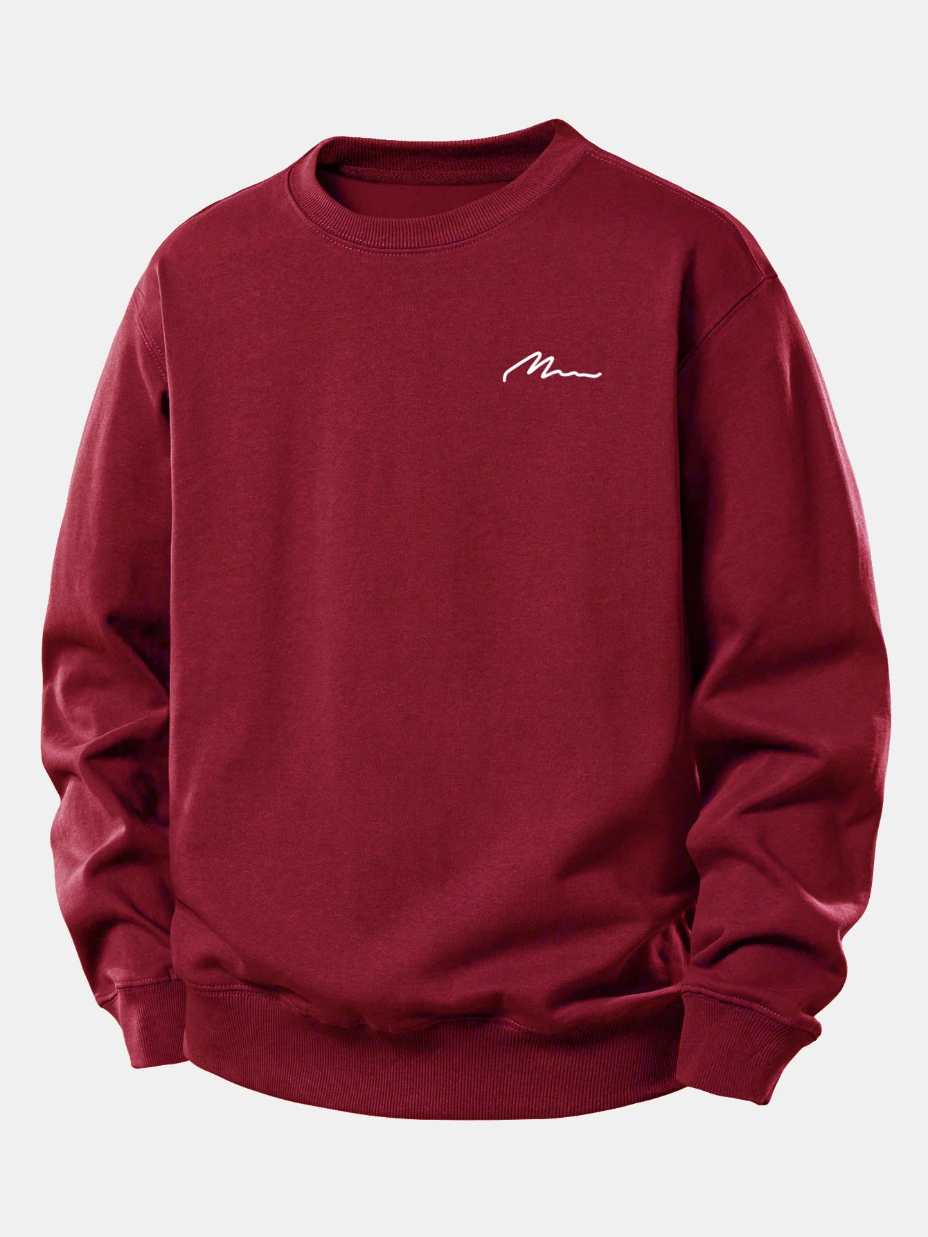 Herren Slogan Druck Relaxed Fit Sweatshirt - Image 7
