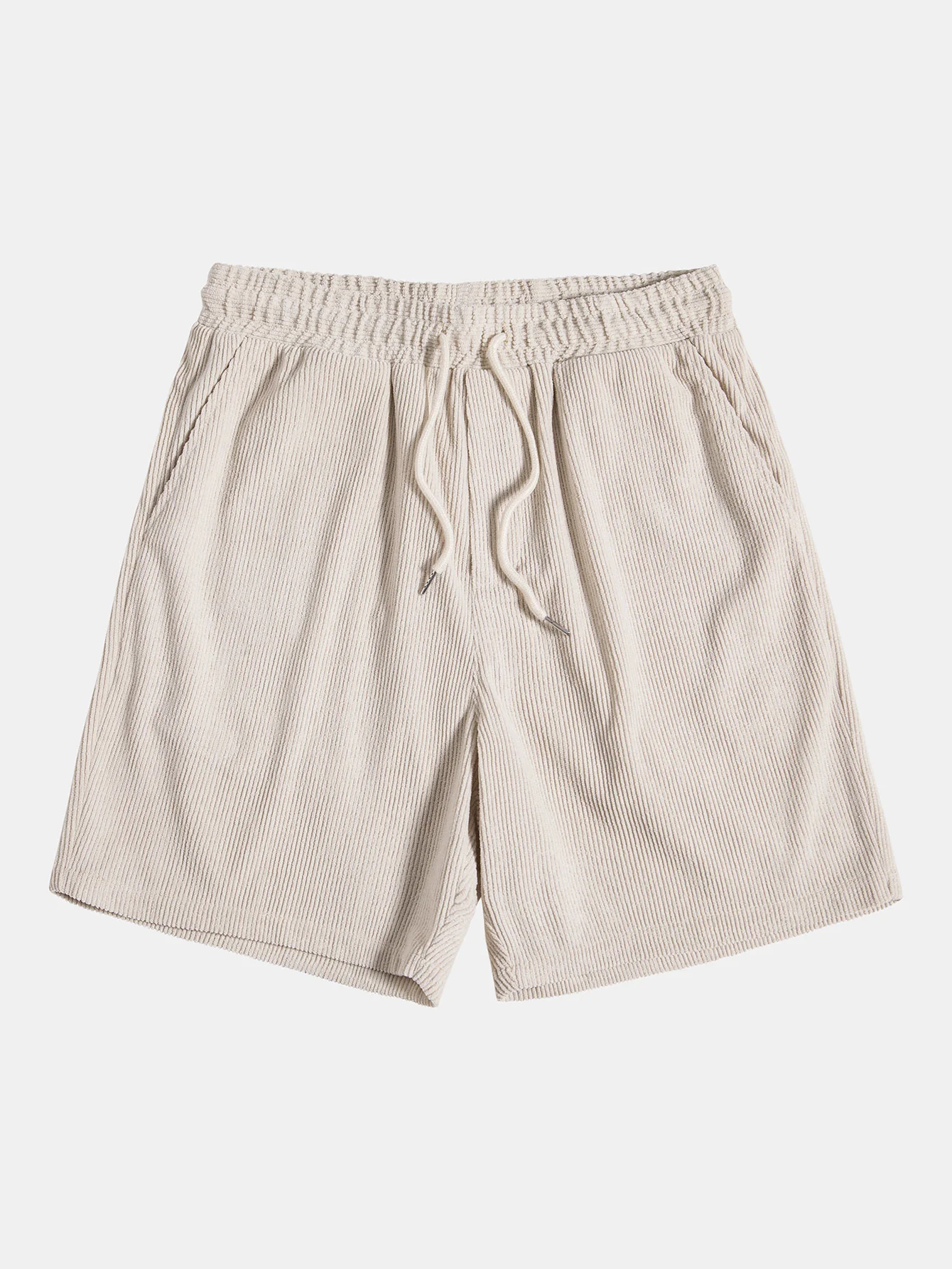 Kurzärmliges Cordhemd mit Knöpfen & Shorts - Image 9